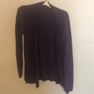 purple Cardigan